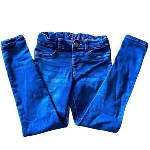 Children's Place girl's leggings Broke wash blue‎ jeans Girls 6